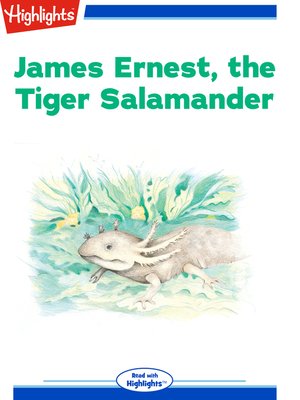 cover image of James Ernest the Tiger Salamander